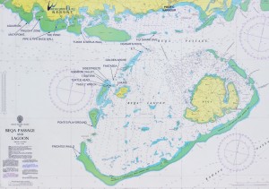 Waidroka Fiji Resort Dive Map