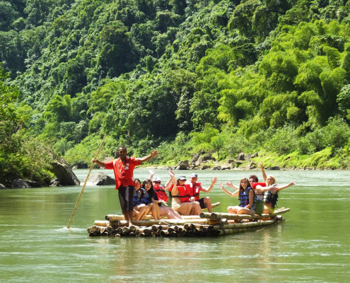 Fiji Rafting Bamboo