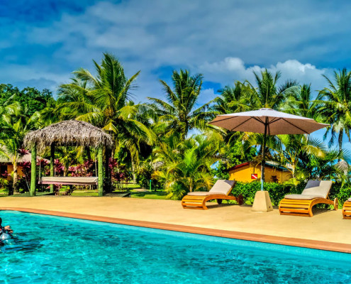 Fiji Resort Vacation Dive Training in the pool