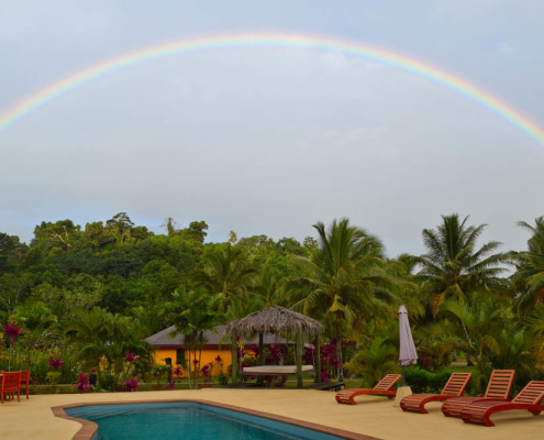 Fiji Resort Rainbow at Waidroka in the Rainforest