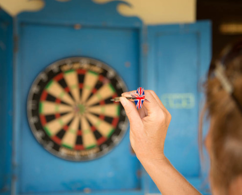 Fiji Resort Activities Rainforest darts at Waidroka