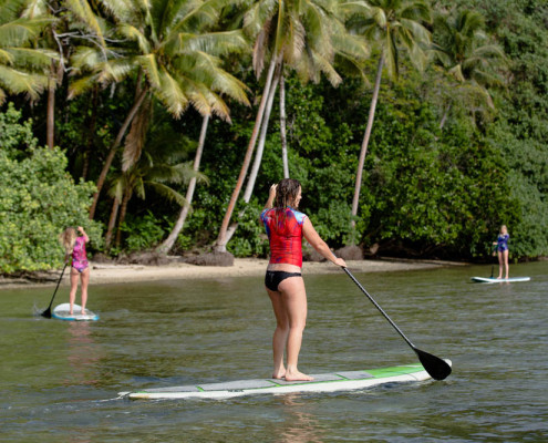 Fiji SUP Stand Up Paddle Waidroka Rainforest